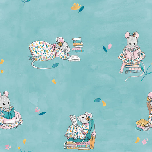 Katia Fabrics - Little Mouse Reading