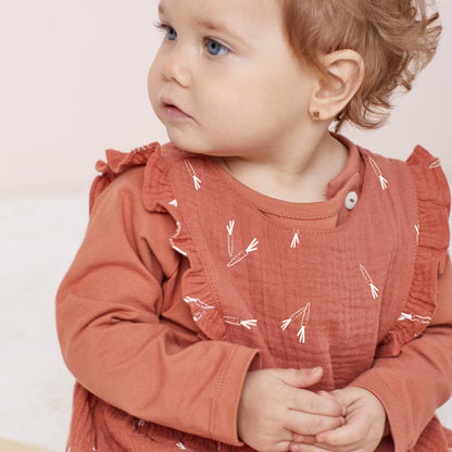Katia - Mousseline  - Double Gauze - Carrots - Autumn Winter 2021 Collection