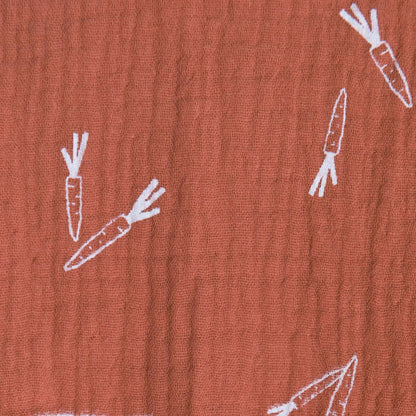 Katia - Mousseline  - Double Gauze - Carrots - Autumn Winter 2021 Collection