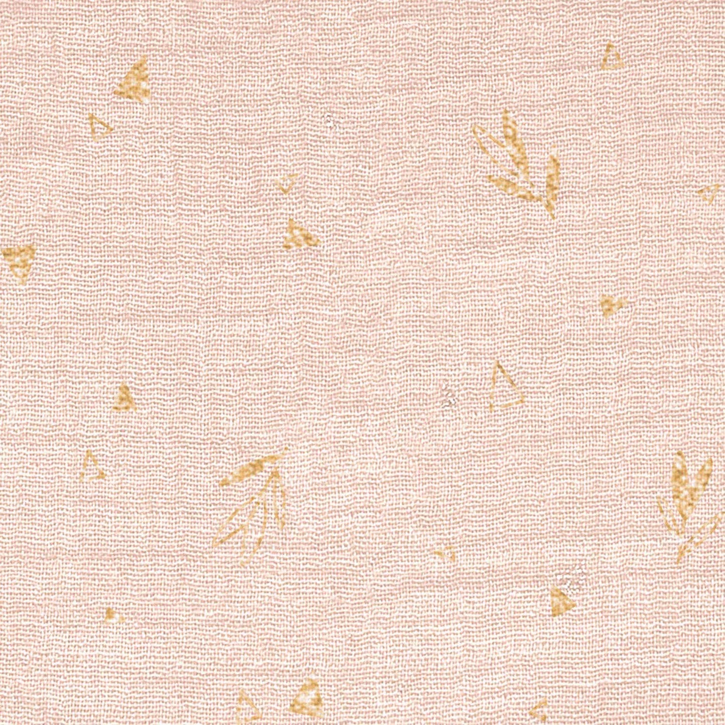 Dashwood Studio - Oiseaux nicheurs - Mélange lin et coton - Sarcelle et crème