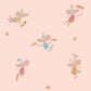 Katia Fabrics - Poplin Gold Tooth Fairy - Pink