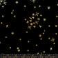 Ruby Star Society by Moda - First Light Collection - Black and Metallic Gold