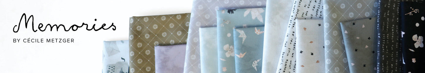 FIGO Fabrics - Memories Collection  - Light Purple Lattice