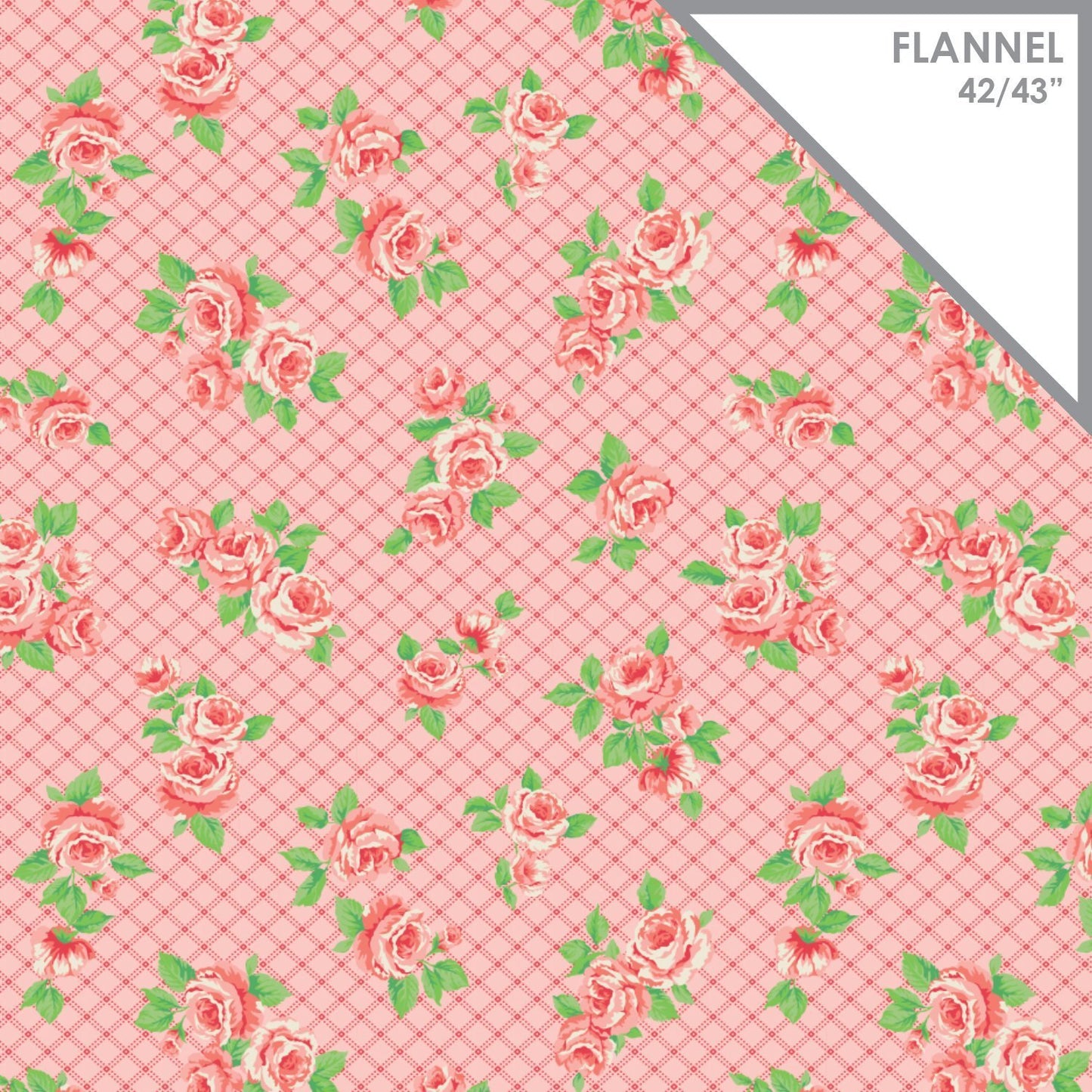 Flannel - Elm Park - Oxfordshire - Printed Flannel by Laura Ashley