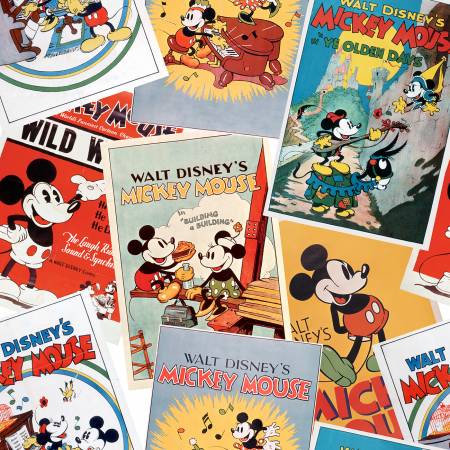 Springs Creative - Disney - Musique Vintage Mickey Mouse