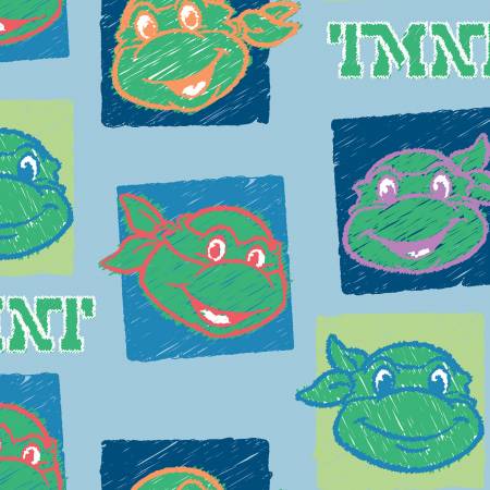 Springs Creative - TMNT Squares  -  Teenage Mutant Ninja Turtles