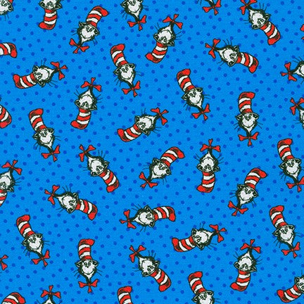 Last 30” x width of fabric A Little Dr. Seuss - The Cat in the Hat by Robert Kaufman