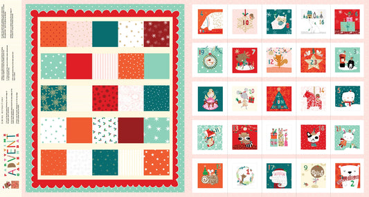 Panel - Dashwood Studio  - Partytime - Advent Calendar by Stephanie Thannhauser for Dashwood Studio