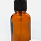 Amber Glass Bottle with Fine Mist Sprayer 2 oz (60 ml) - Comes in Box of 2