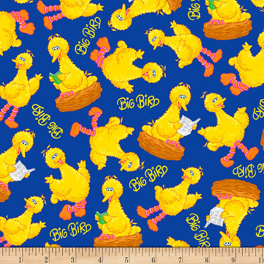 Sesame Street - Big Bird - Bleu foncé