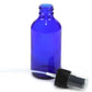 Blue Glass Bottle with Fine Mist Sprayer 2 oz (60 ml) - Comes in Box of 2