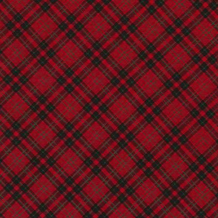 Dad Plaids Patrick Red - par Whistler Studios pour Windham Fabrics