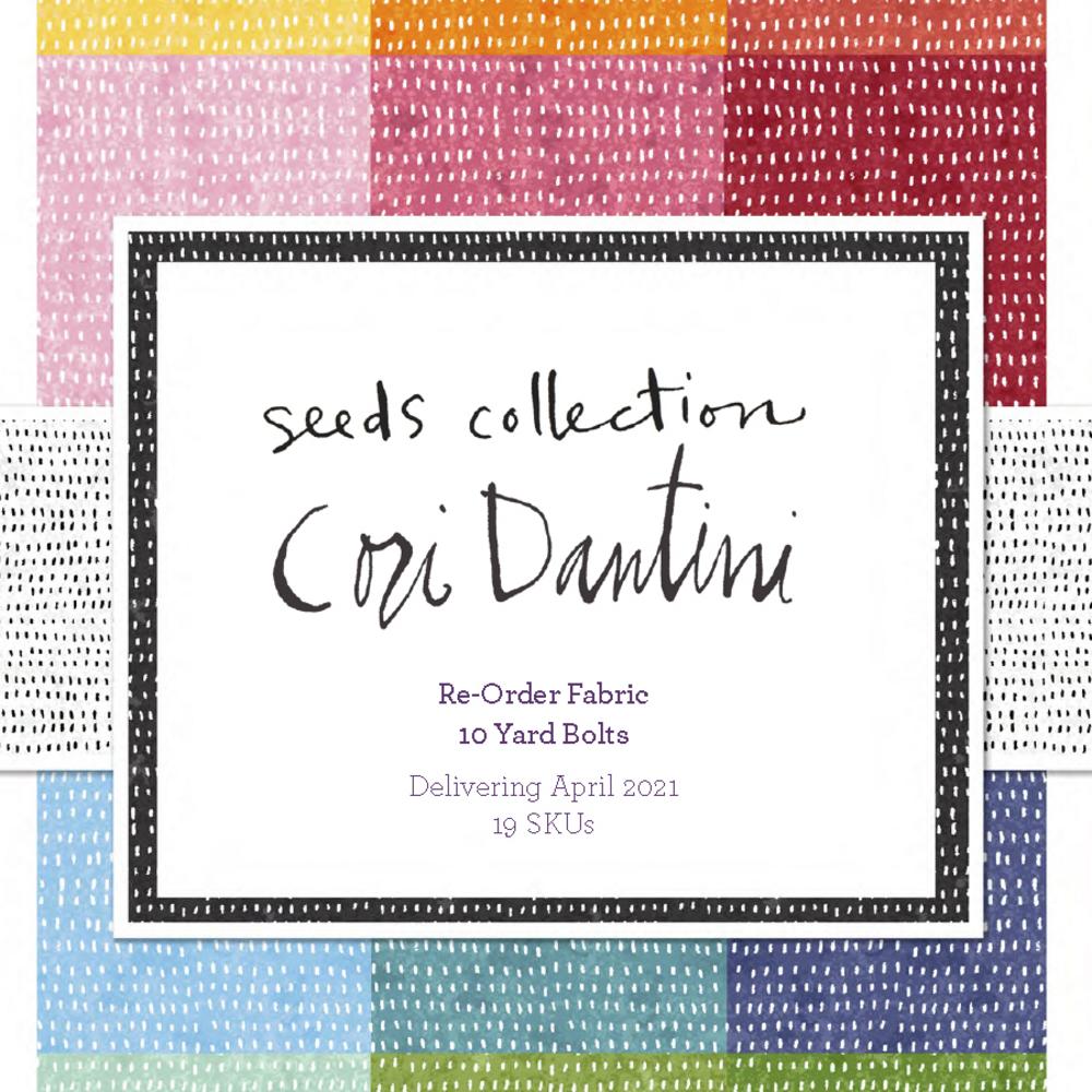 Seeds Collection by Cori Dantini for Free Spirit Fabrics - Seeds - Dove