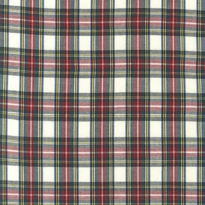 last full yard of fabric 

House of Wales Plaid Collection by Robert Kaufman - Ivory