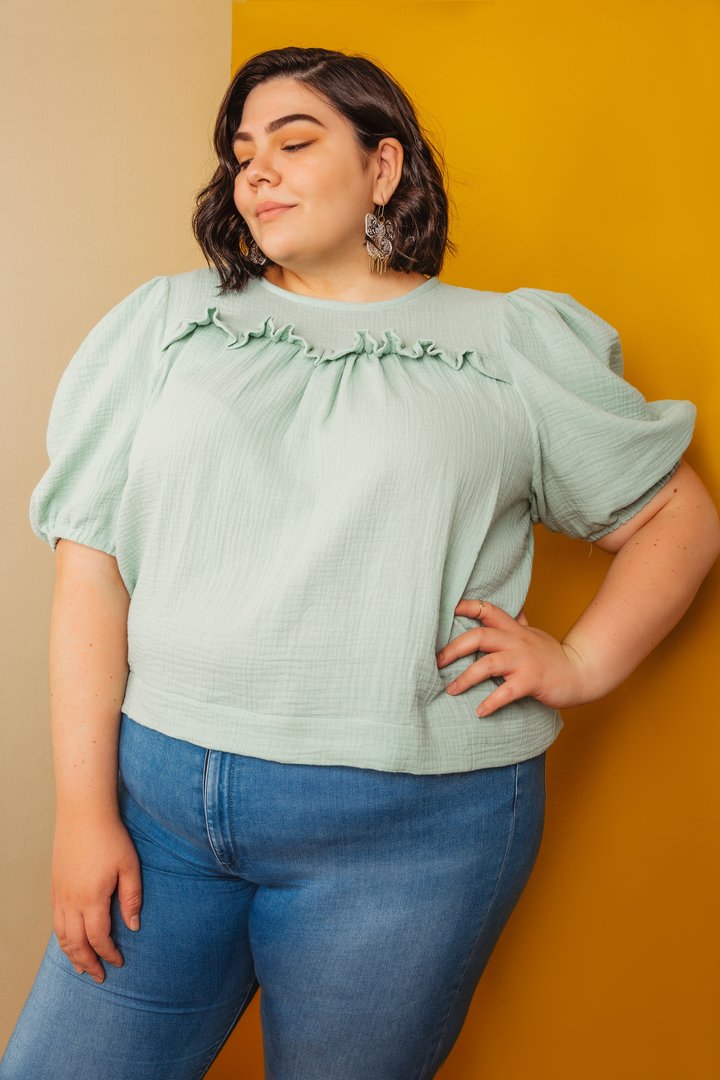 Friday Pattern Co. - The Sagebrush Top Printed Pattern