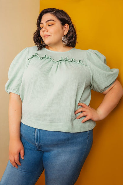 Friday Pattern Co. - The Sagebrush Top Printed Pattern