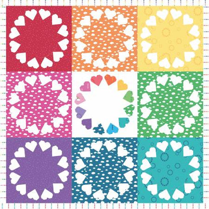 Dream Heartfelt Quilt Kit - Riley Blake