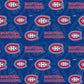 New for 2022 - NHL Hockey Teams - Montreal Canadiens - Quilting Cotton - Per Half Metre
