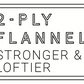 Flannel -  Cozy Cotton Flannel  - Rainbows - Cornflower -   by Robert Kaufman