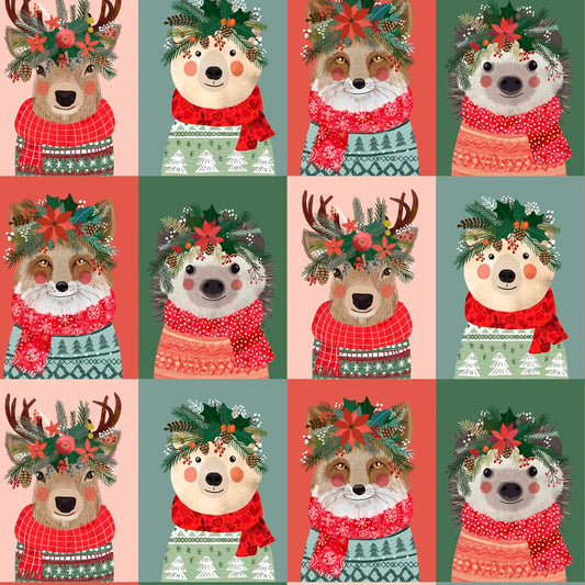 Dashwood Studio - Snow Much Fun - Festive Animals in Ski Hill Gondolas