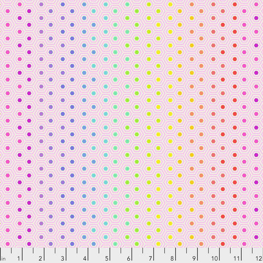 Tula Pink - Tula's True Colors - Hexy Rainbow - Shell