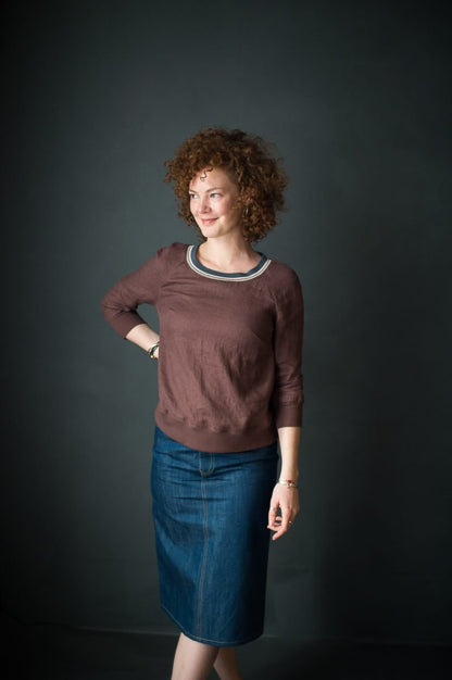 Merchant & Mills - Clementine - Made in Denim - Printed Pattern