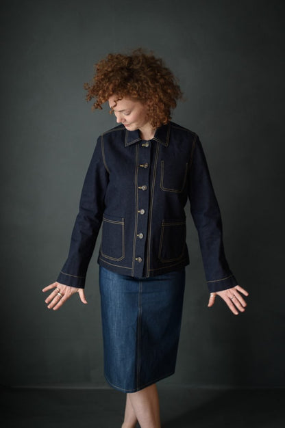 Merchant & Mills - Clementine - Made in Denim - Printed Pattern