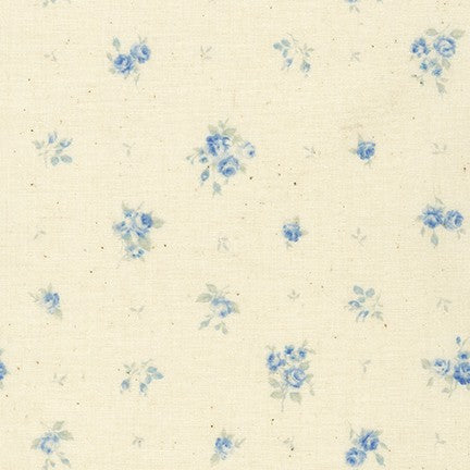English Garden by Sevenberry for Robert Kaufman Fabrics - Floral - Blue