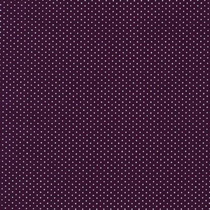 Robert Kaufman Fabrics - Sevenberry Petite Basics  - Pindot on Eggplant