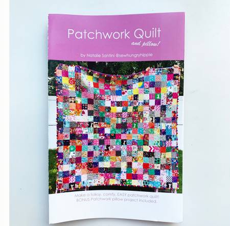 Pattern - Patchwork Quilt & Pillow Pattern - Sew Hungry Hippie