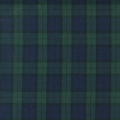 Sevenberry Classic Plaids Collection by Robert Kaufman - Hunter - Priced per half metre