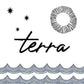 Linen Cotton Mix - Figo Fabrics - Terra Collection - Waves - White