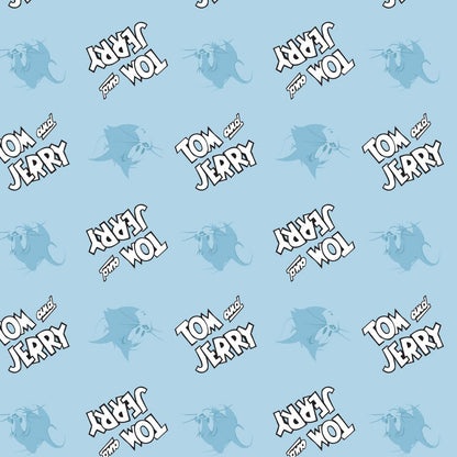 Tom & Jerry - Cute & Cranky Collection - Tom & Jerry Logo Editorial - Blue