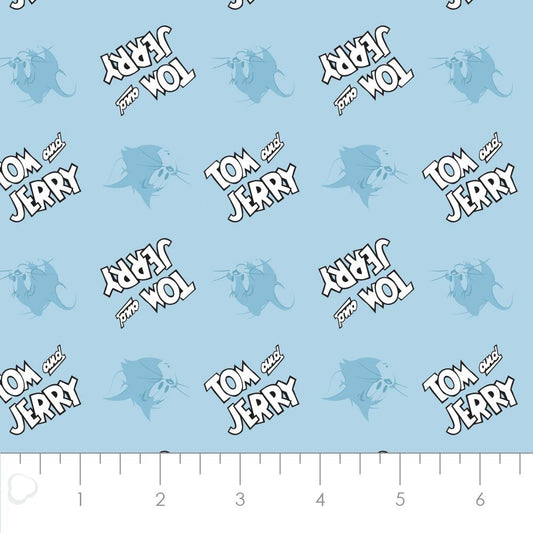 Tom & Jerry - Cute & Cranky Collection - Tom & Jerry Logo Editorial - Blue