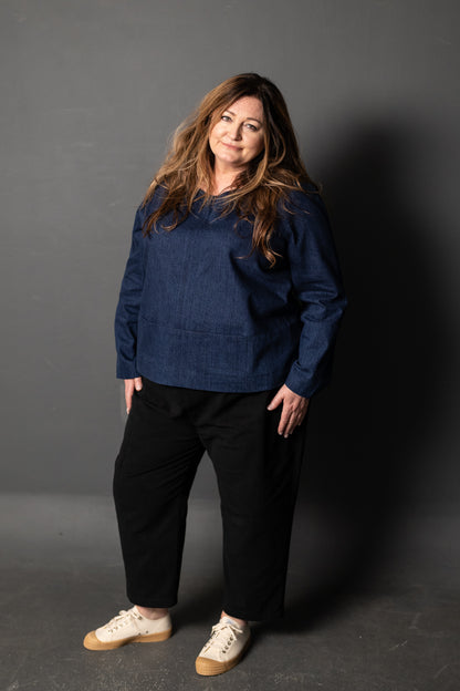 Merchant & Mills -Top 64 - UK Size 20-28 - Printed Pattern