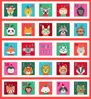 Panel - Dashwood Studio   - Advent Calendar Panels - Merry Menagerie