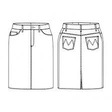 Merchant & Mills - Clementine - Made in Denim - Printed Pattern