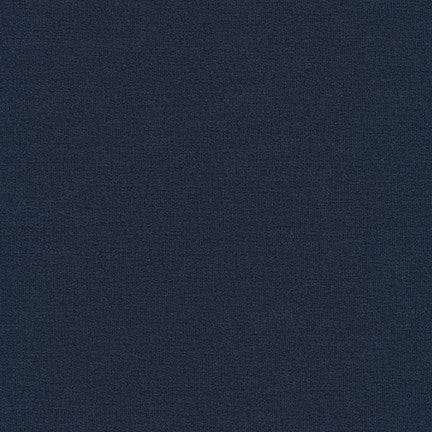 French Terry - Robert Kaufman - New - Trainers French Terry Fleece Collection - Navy