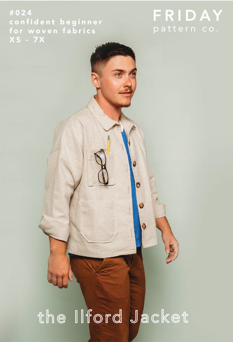 Friday Pattern Co. - The Ilford Jacket - Printed Pattern