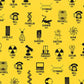 Science Fair 2 - Famous Scientists - Yellow - by Robert Kaufman Fabrics