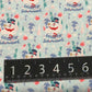Frosty the Snowman Retro Forest - Light Blue