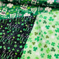 Henry Glass - Green Irish Motifs and Words - Perfect for St. Patrick's Day