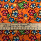 Last cut from bolt approx 13.5” x width of fabric -Shannon Gustafson - SG Floral 2 - Orange