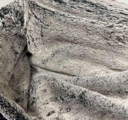 Minky - Red Pine - Jasper - Charcoal/Grey