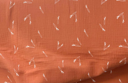 Katia - Mousseline  - Double Gauze - Carrots - Autumn Winter 2021 Collection