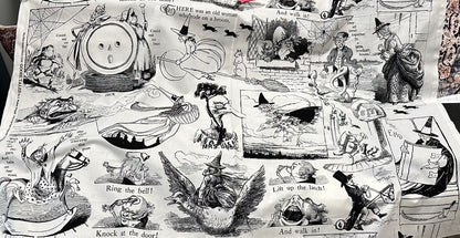 Riley Blake - Goose Tales - Tall Tales All over Motifs-Off White
