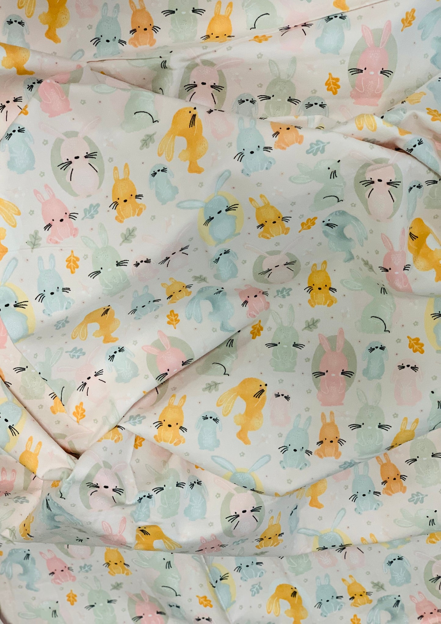 Back in Stock - Flannel - Pink -  Bunny Comfy Flannel