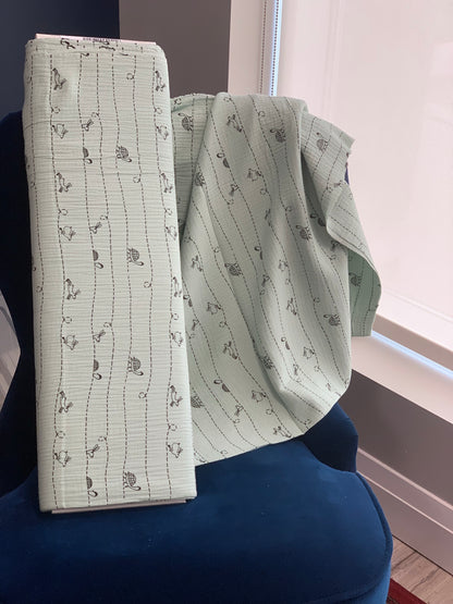 Katia - Mousseline  - Double Gauze - Tortoise and the Hare - Priced per Half Metre