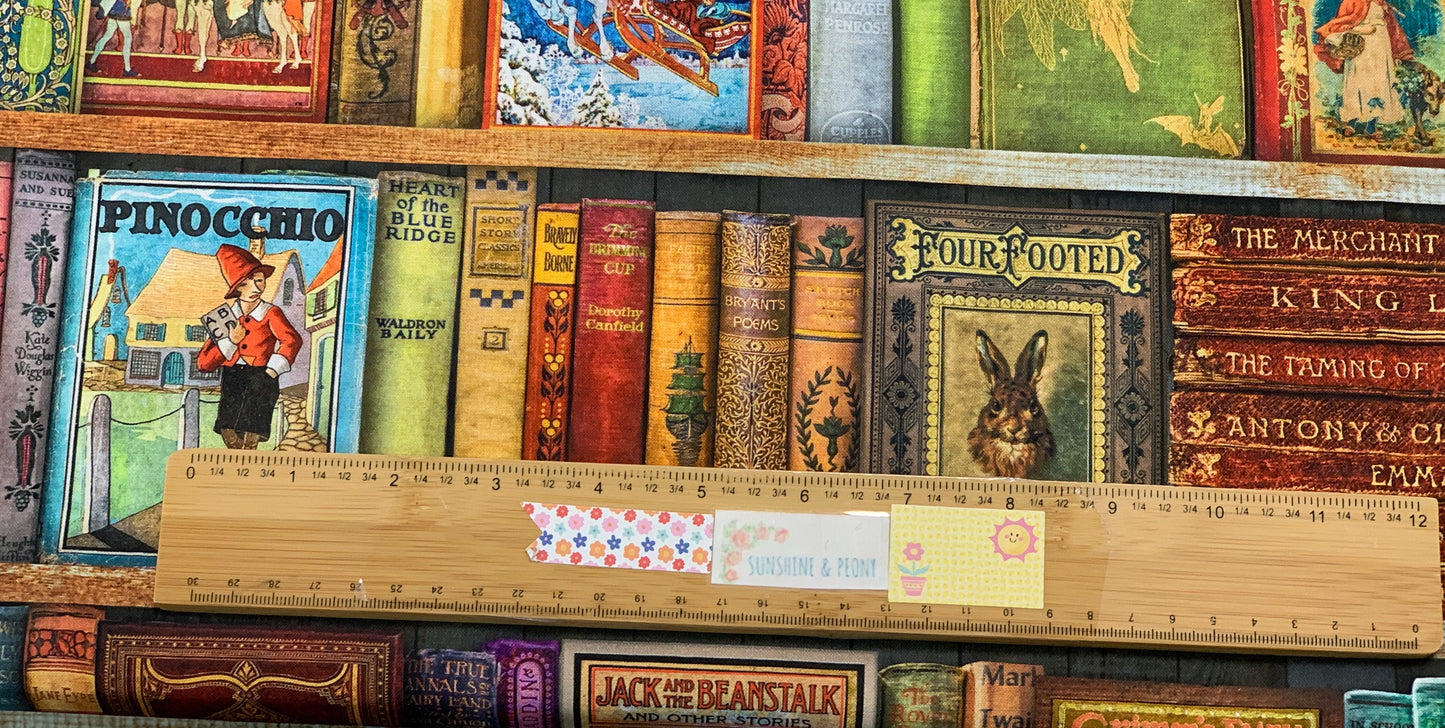 Last 38.5" x width of fabric - Library of Rarities - Antique Books by  Robert Kaufman