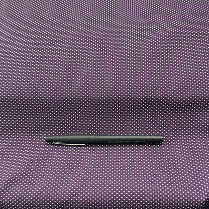 Robert Kaufman Fabrics - Sevenberry Petite Basics  - Pindot on Eggplant